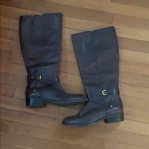 Dark brown Ralph Lauren riding boots
